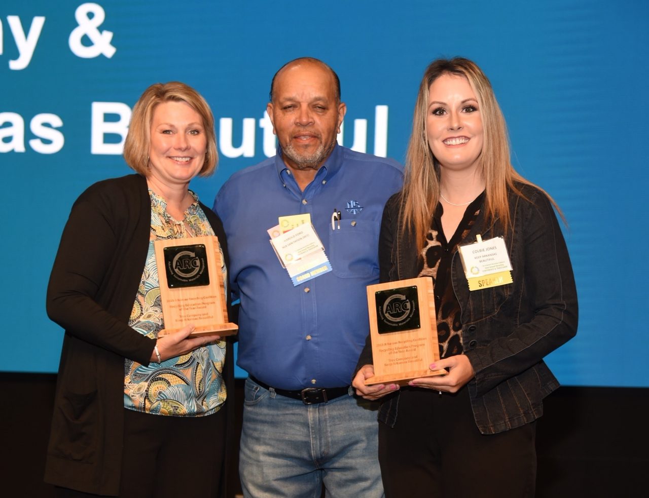 TREX and Keep Arkansas Beautiful Accept Recycling Award Trex